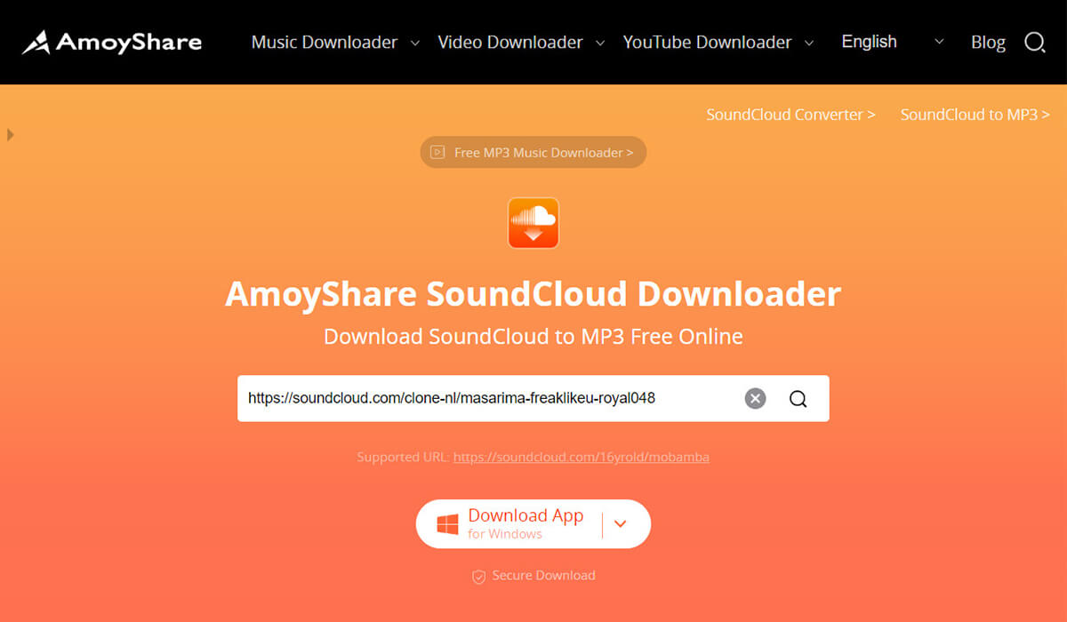scarica musica da soundcloud