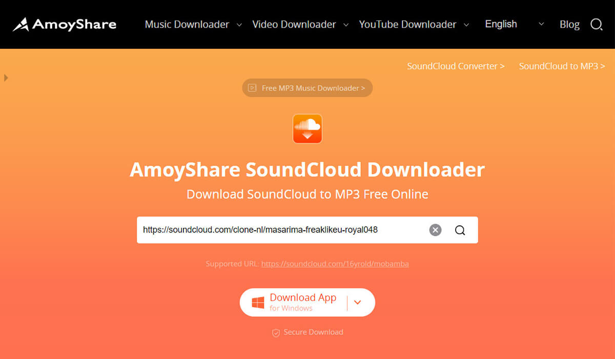 soundcloud downloader mp3