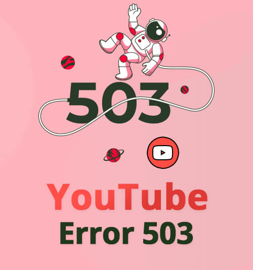 YouTube Error 503