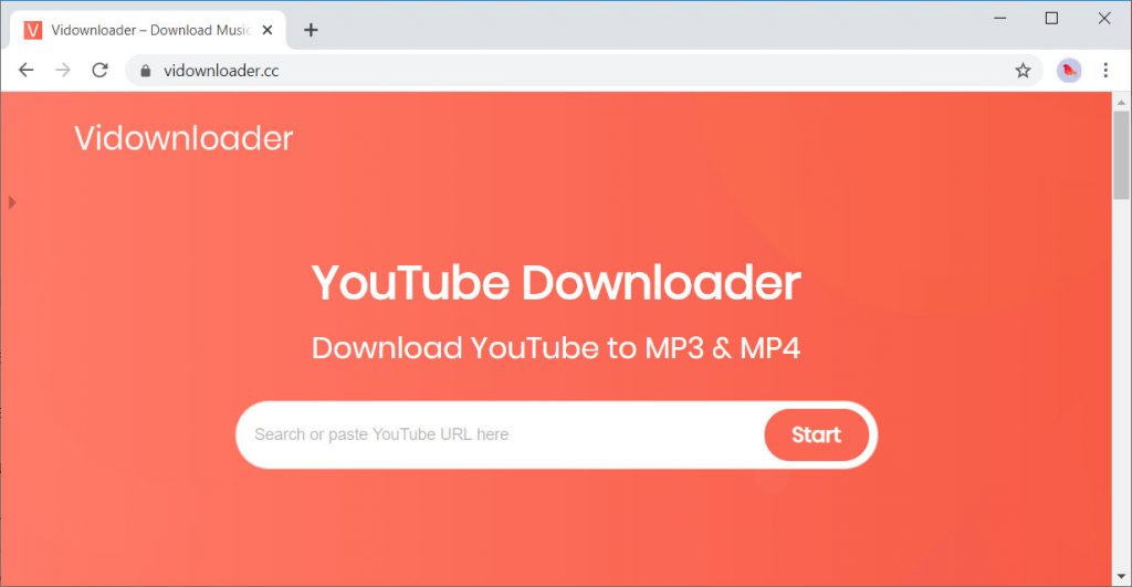Vidownloader interface