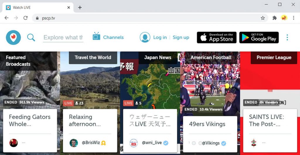 Periscope - Twitch Alternative