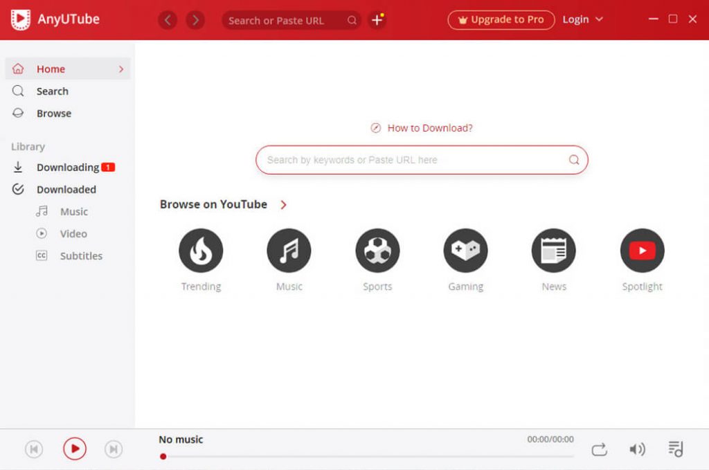 AnyUTube supports downloading YouTube videos on Android, Windows, and Mac