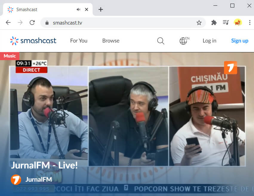 Smashcast - alternative to Twitch