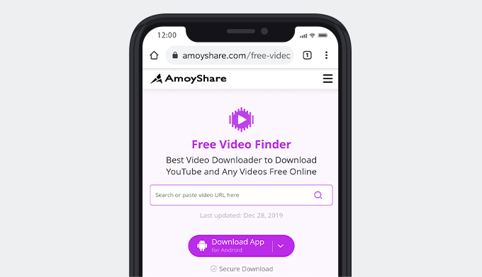 AmoyShare Free Video Finder
