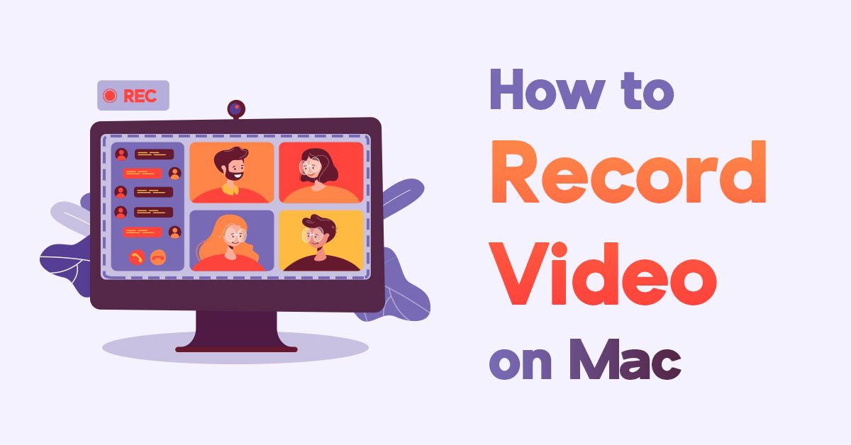 record video and screen on mac for webinar